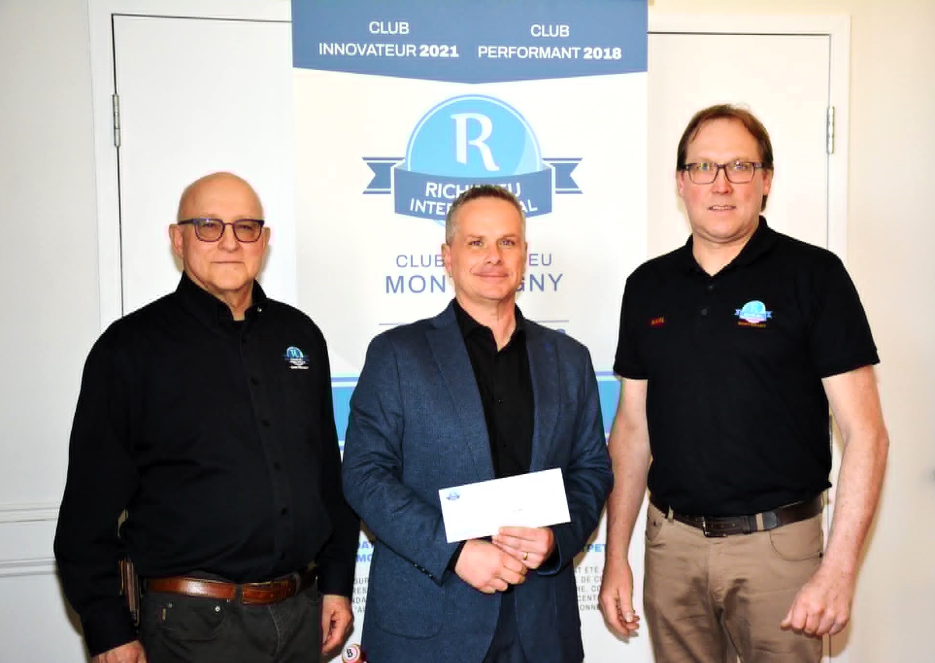 Jean Proulx, Patrick Gagnon et Karl Langlois