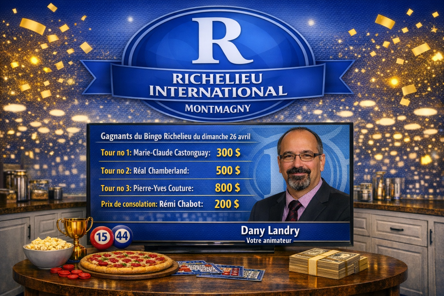 Dany Landry, animateur